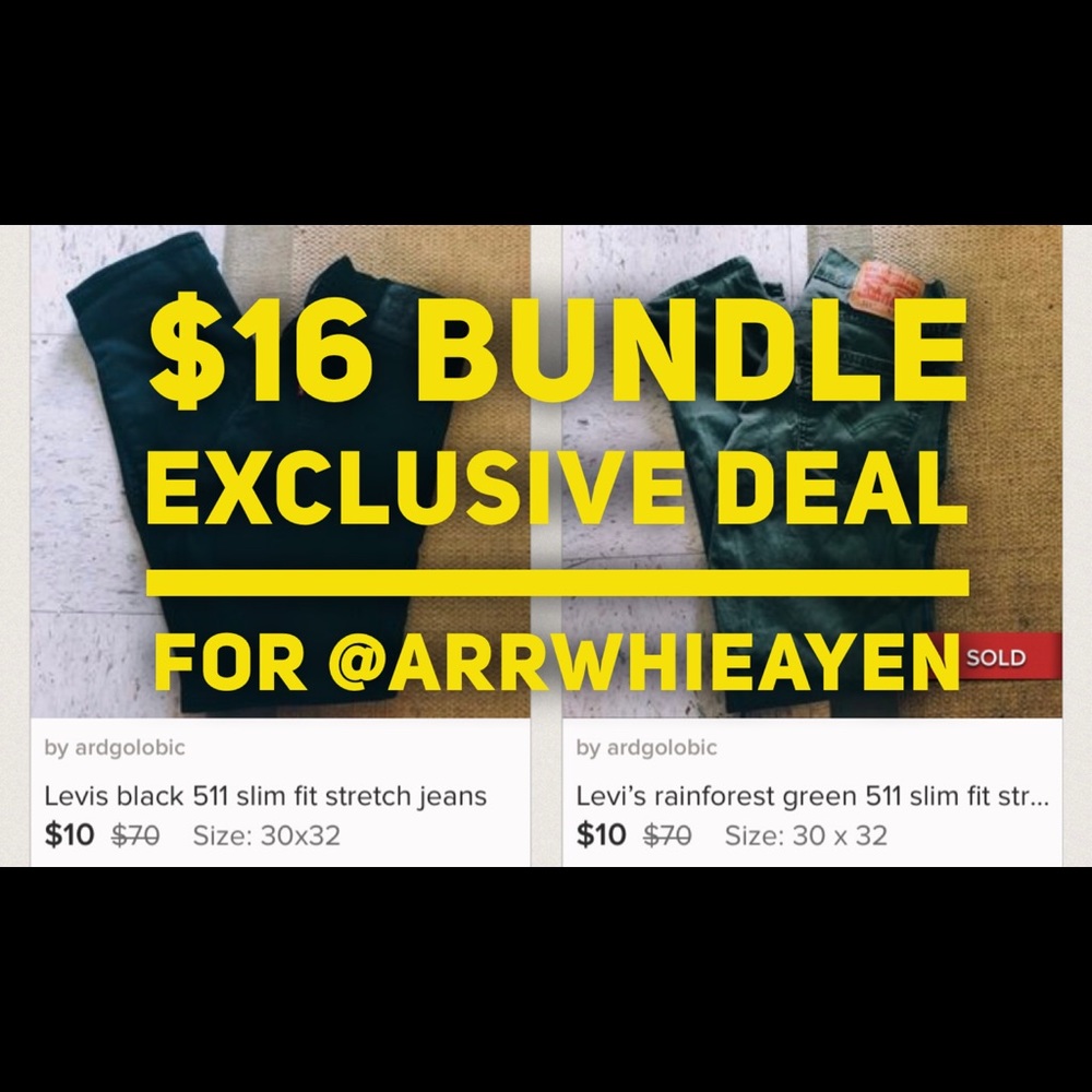 Levi’s Bundled Pants for Ryan